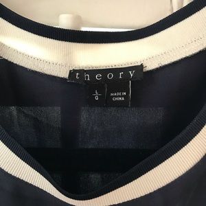 Theory silk blouse
